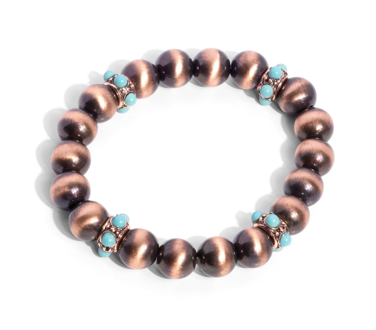Stony Spotlight Copper Bracelet