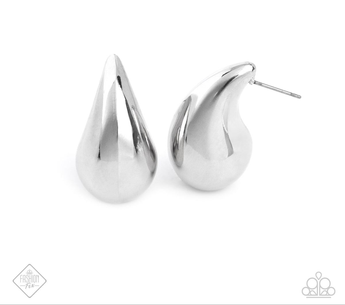 Raindrop Reveal Silver Posts