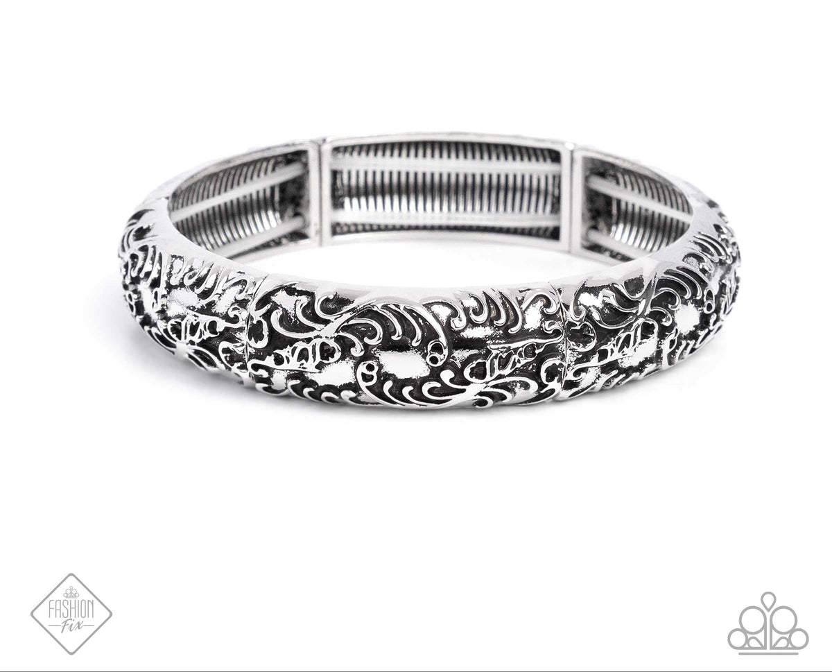 Enchanting Entrant Silver Bracelet