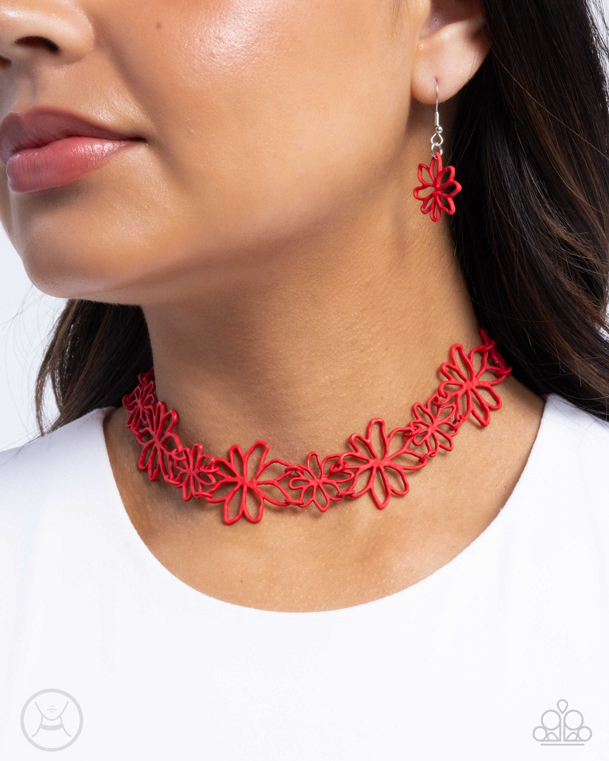 Bouquet Blend Red Necklace