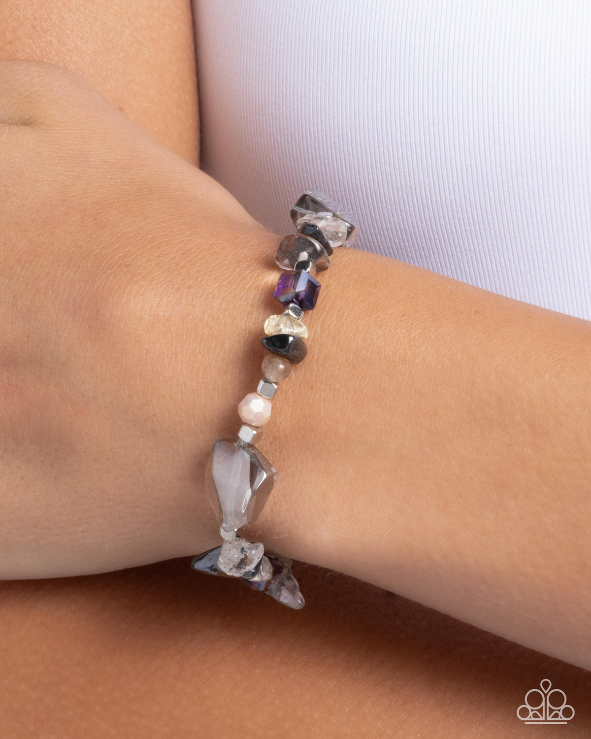 Eclectic Ease Silver Bracelet