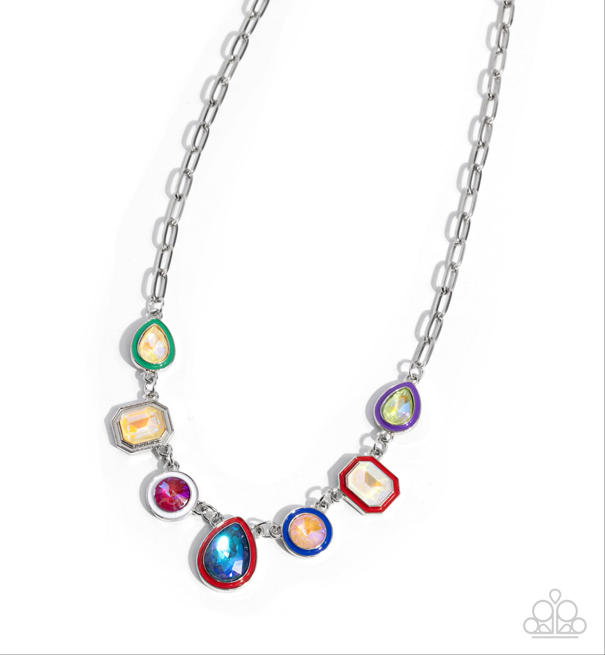 Classy Character Red Necklace