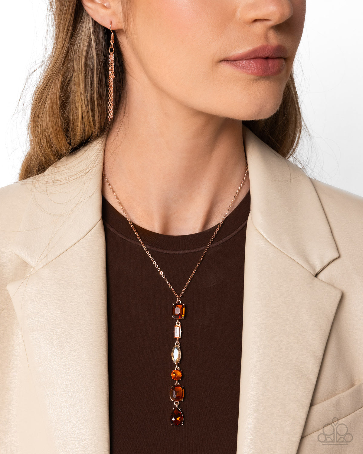 Gallery Gala Brown Necklace
