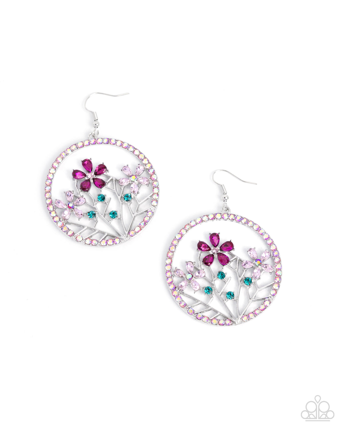Basic Bouquet Pink Earrings