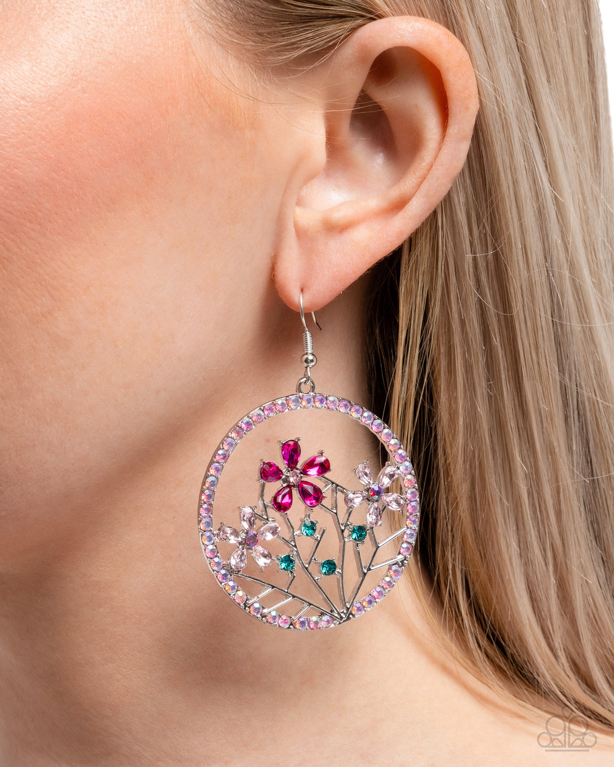 Basic Bouquet Pink Earrings