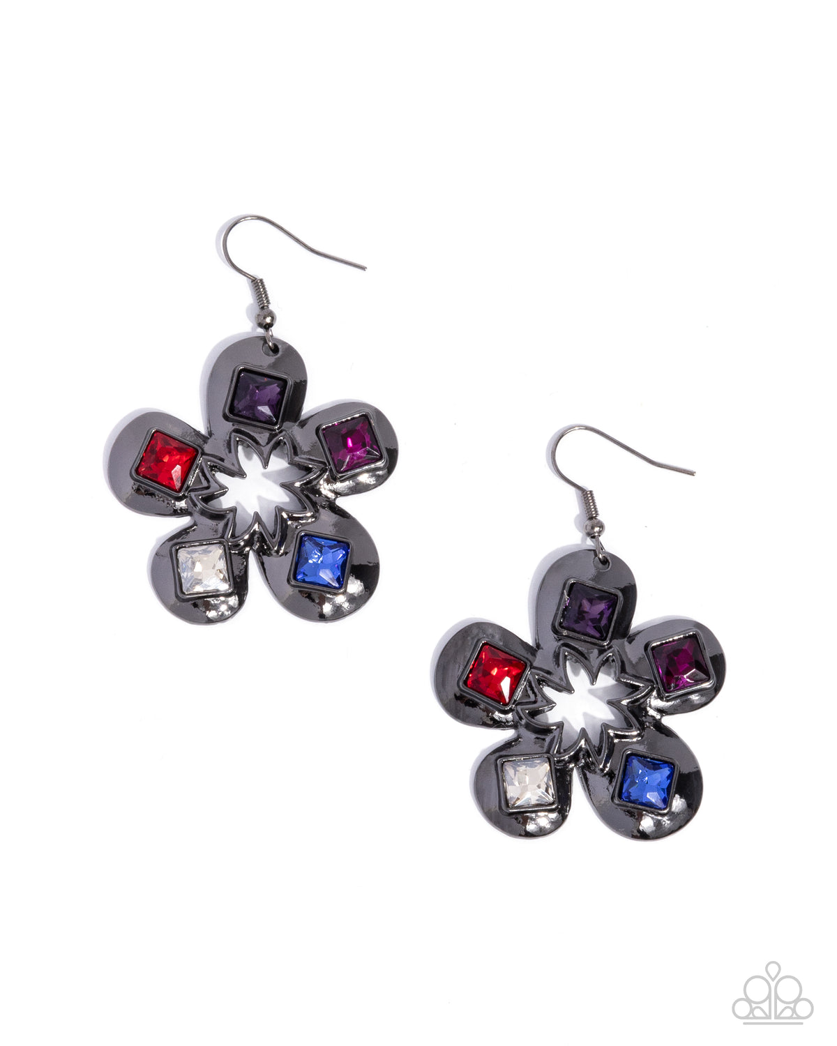 Circus Conservatory Black Earrings