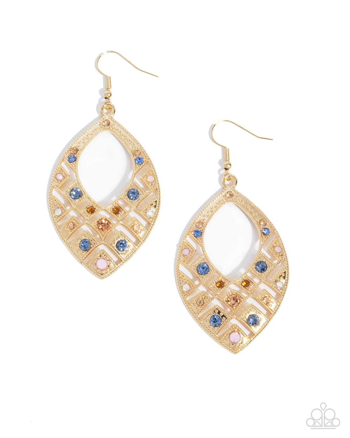 Glittery Gaze Multi Earrings