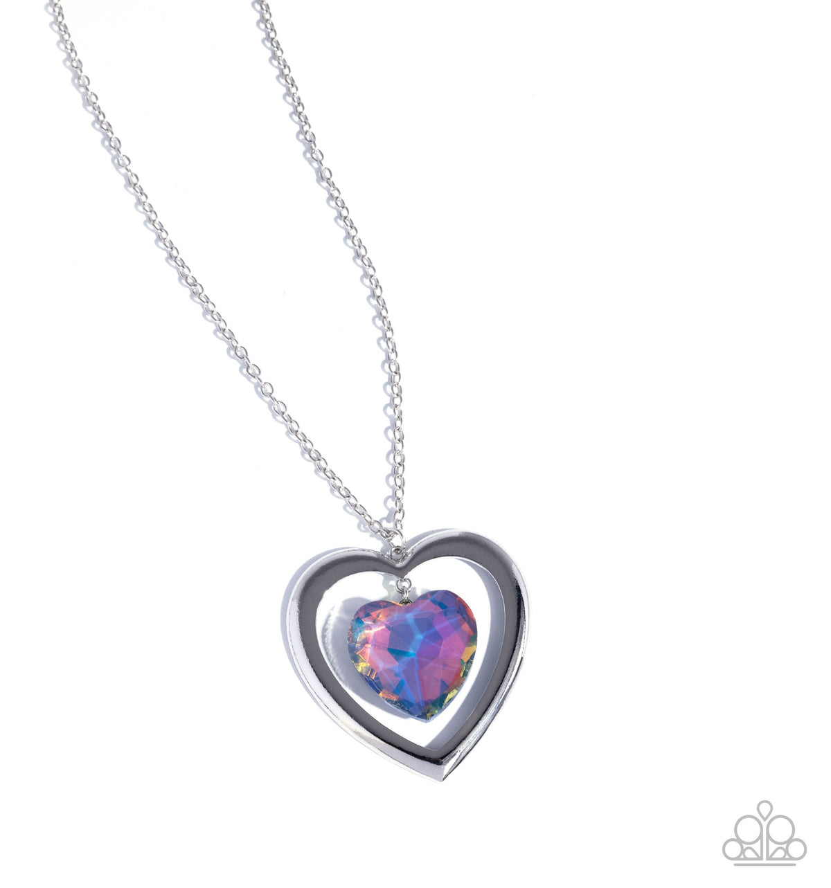 Heartfelt Hemisphere Silver Necklace