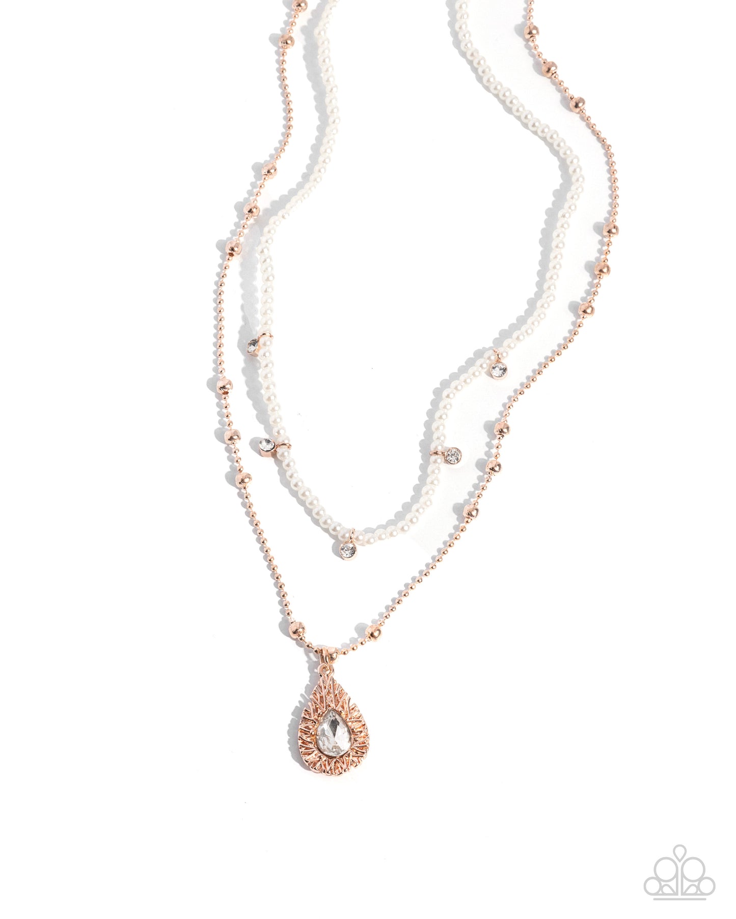 Radiant Reminder Rose Gold Necklace