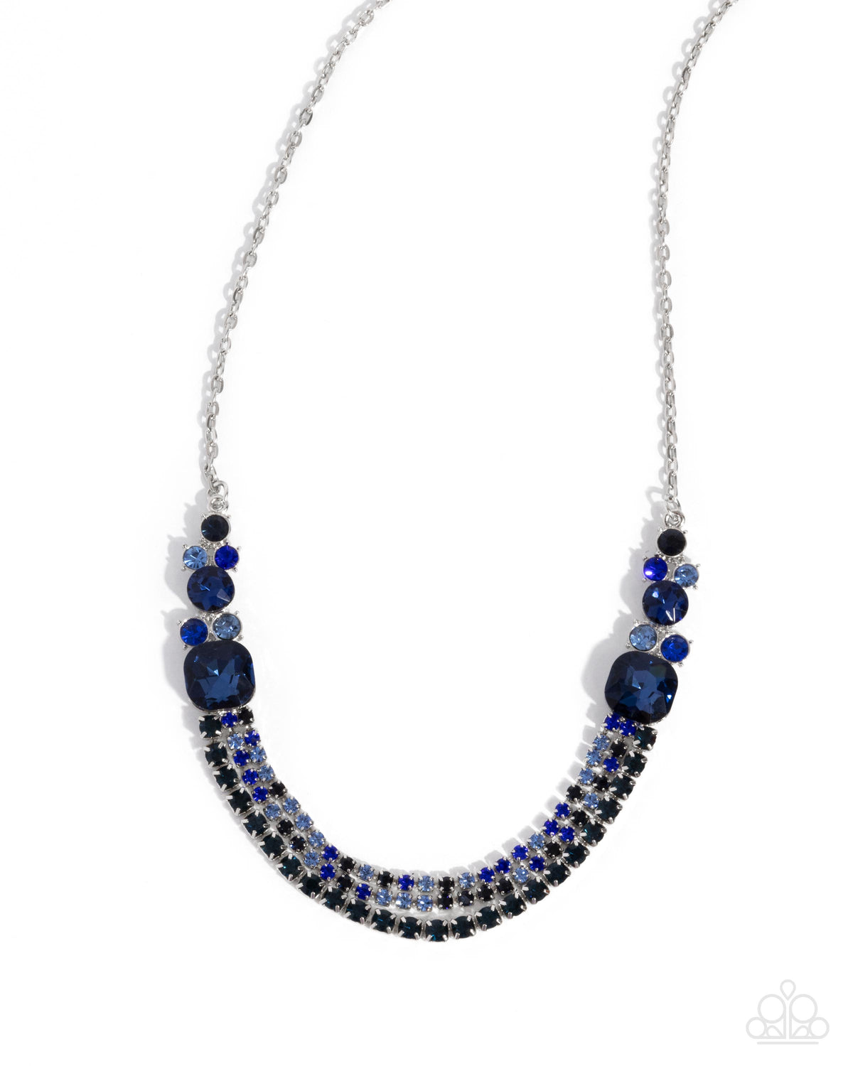 Relaxed Refinement Blue Necklace