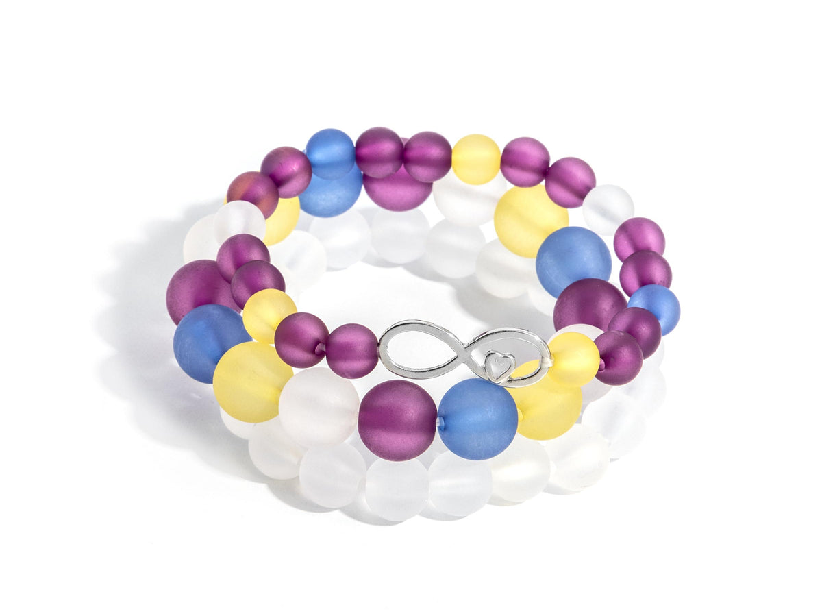 Simplistic Stack Purple