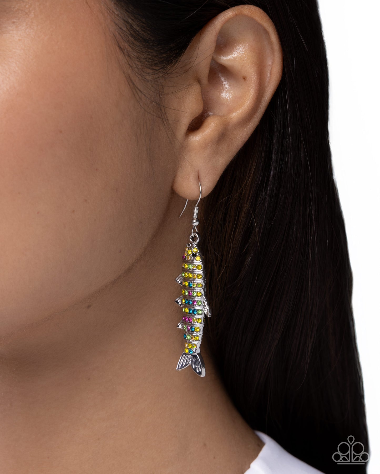 Sophisticated Sardine Multi Earrings