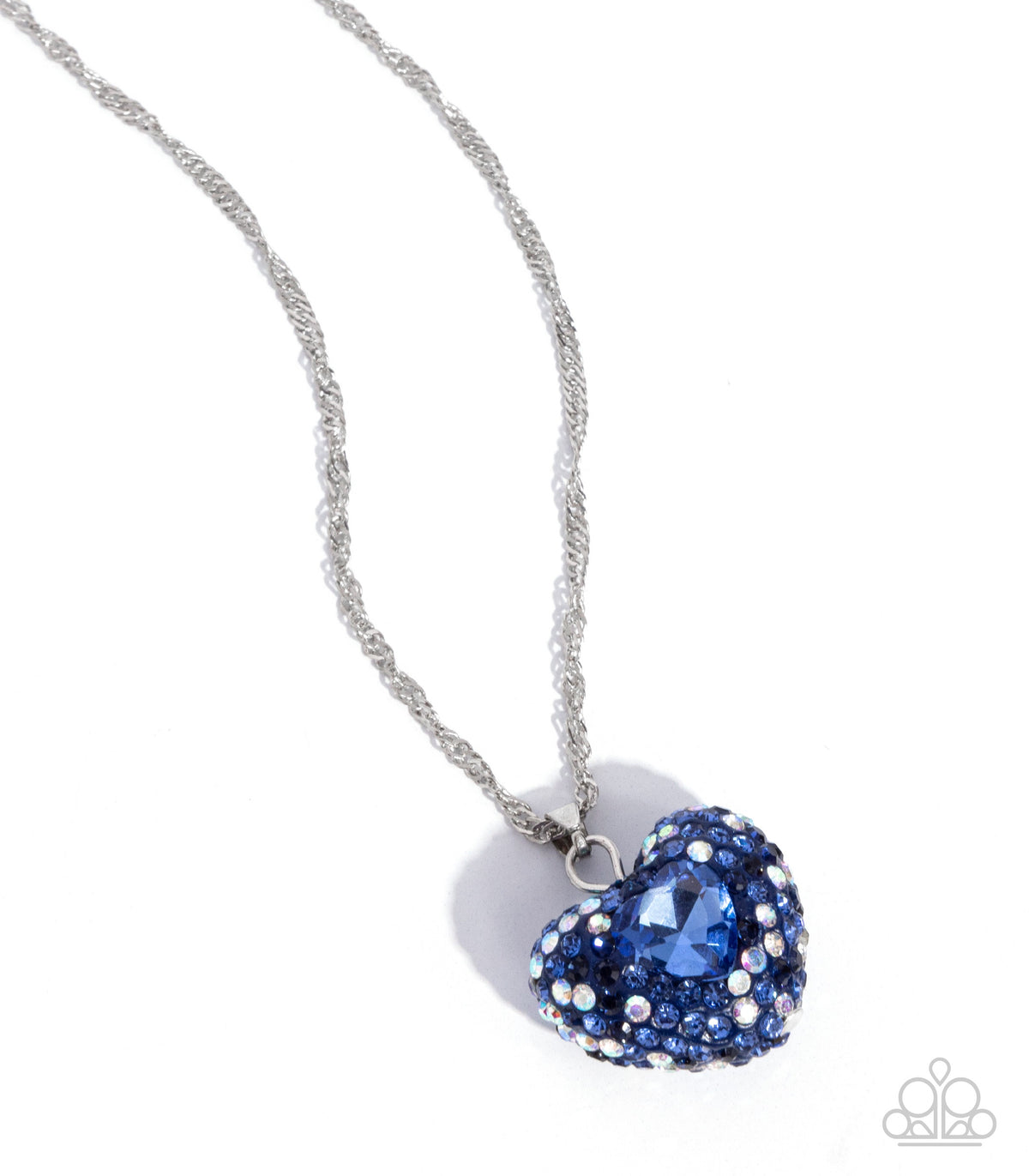 Best Of My Heart Blue Necklace