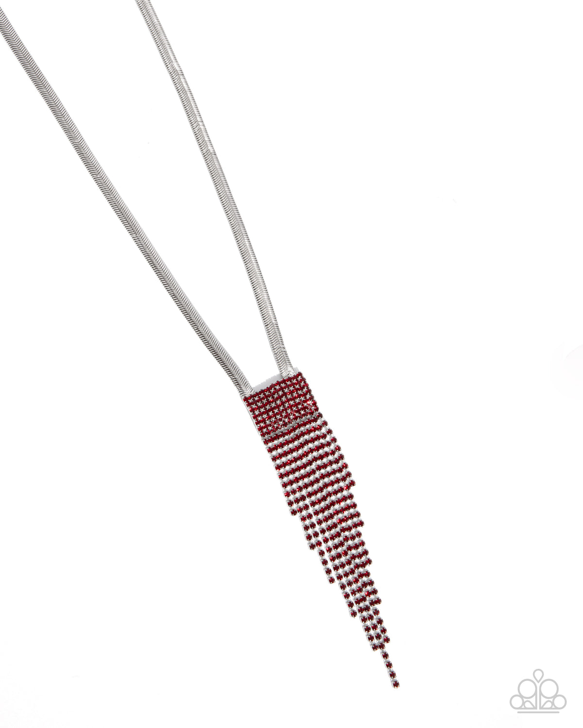 Straighten Up Red Necklace