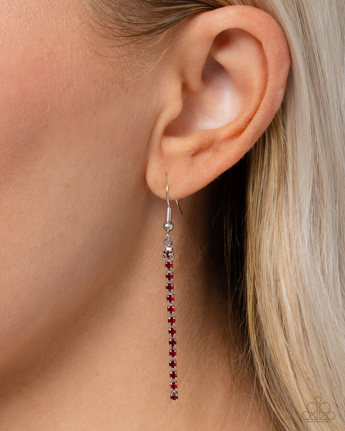 Straighten Up Red Necklace