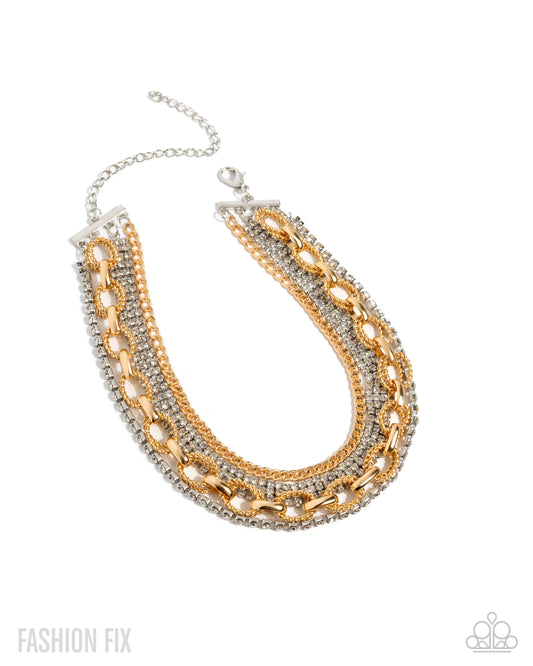 Austere Attitude Multi Necklace