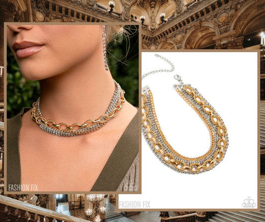 Austere Attitude Multi Necklace