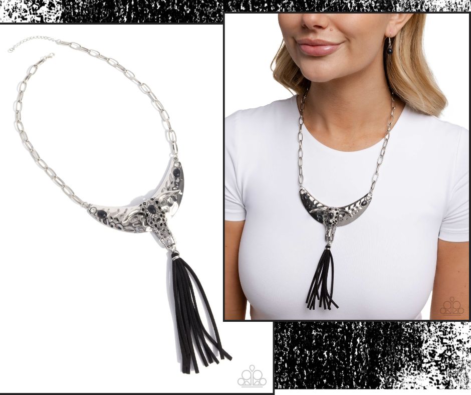 Limitless Longhorn Black Necklace