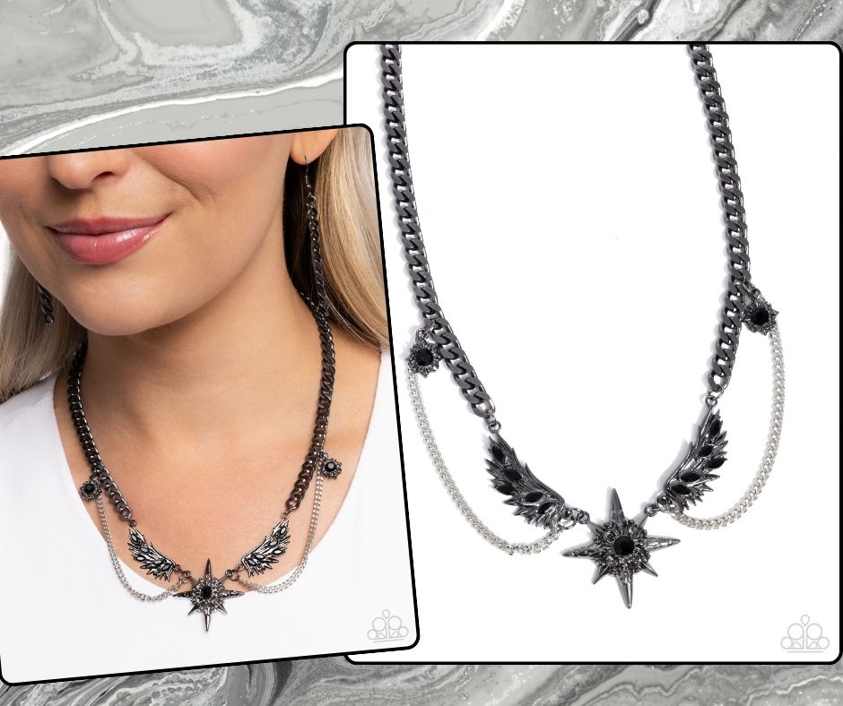 Cosmic Critique Black Necklace
