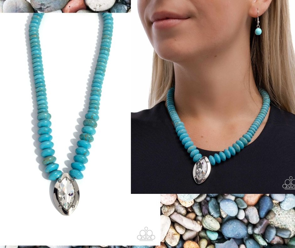 Visionary Venture Blue Necklace
