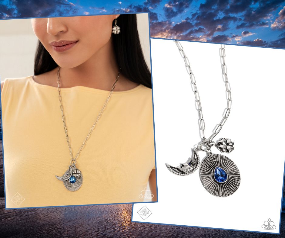 Stirring Season Blue Necklace
