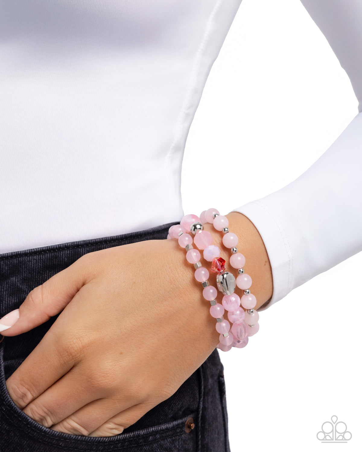 Breathtaking Beat Pink Bracelet