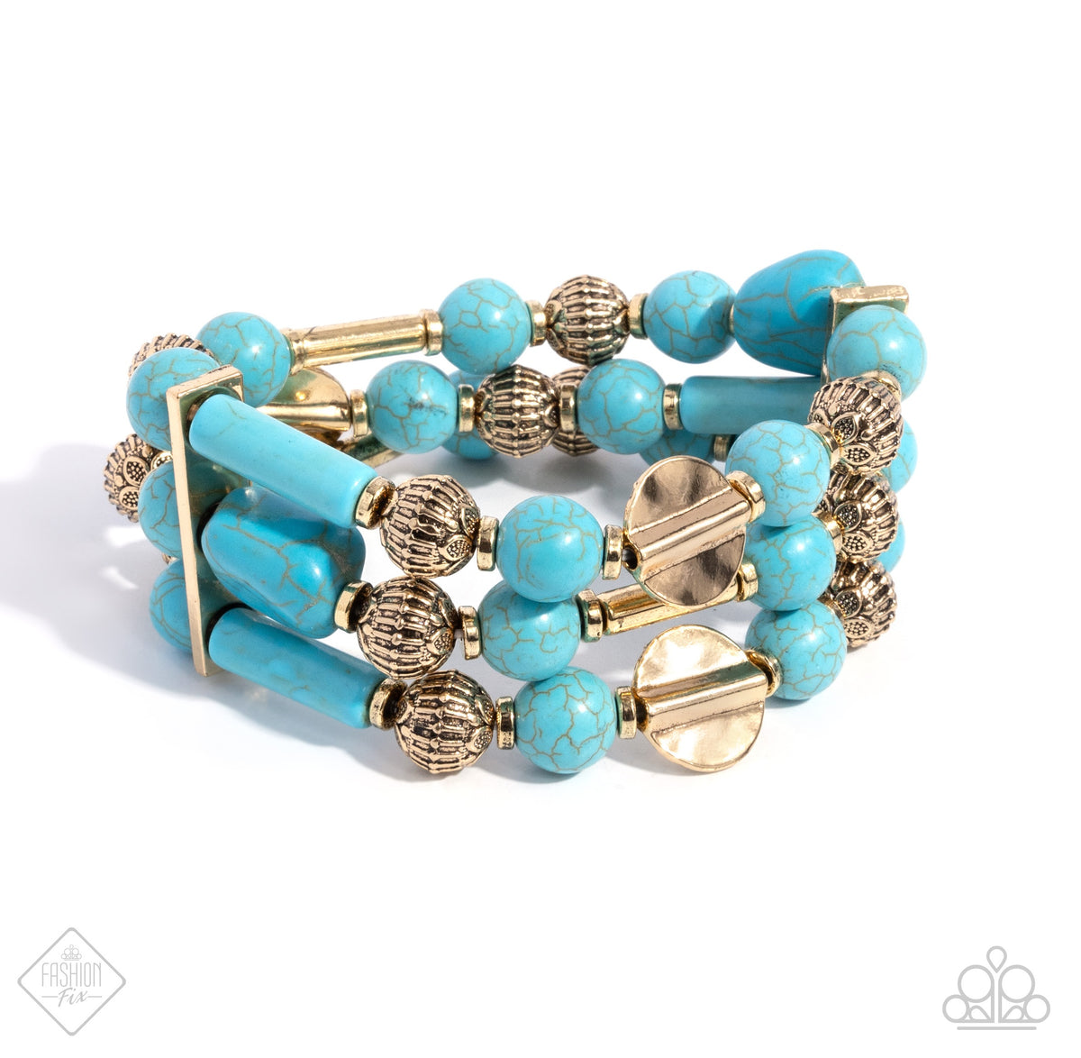 Coachella Confidence Blue Bracelet