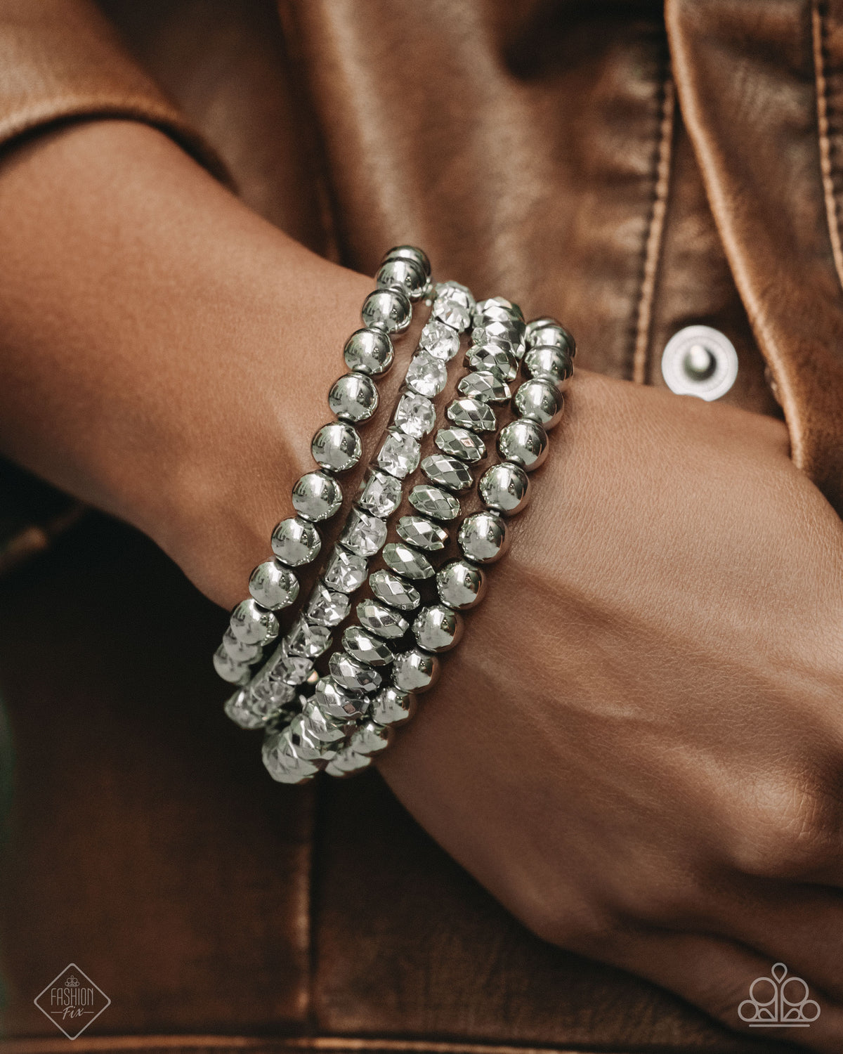 Confined Character White Bracelet