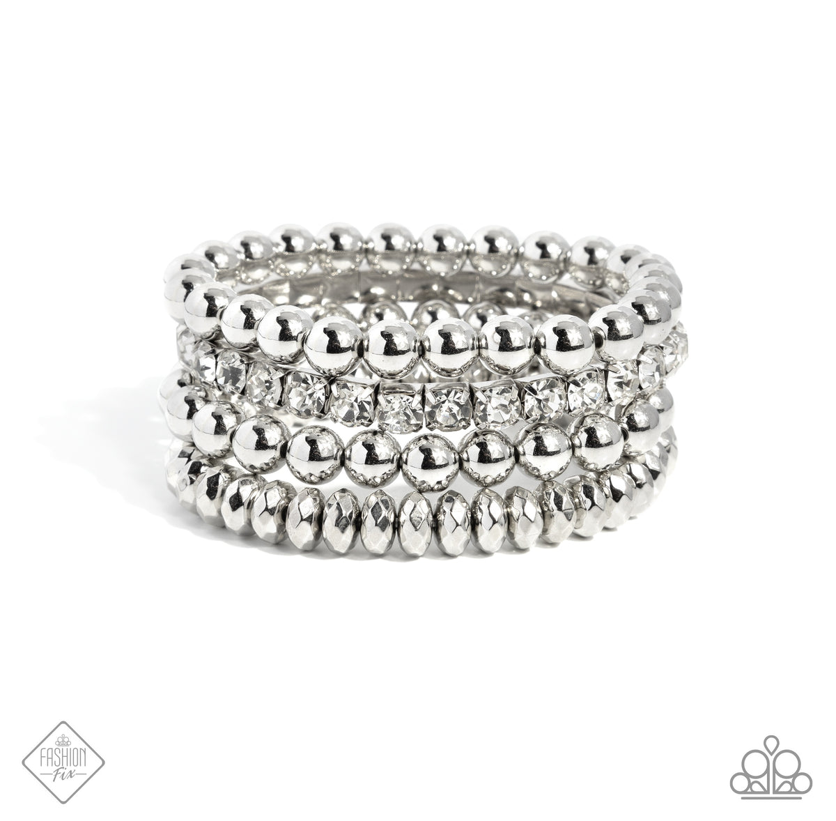 Confined Character White Bracelet