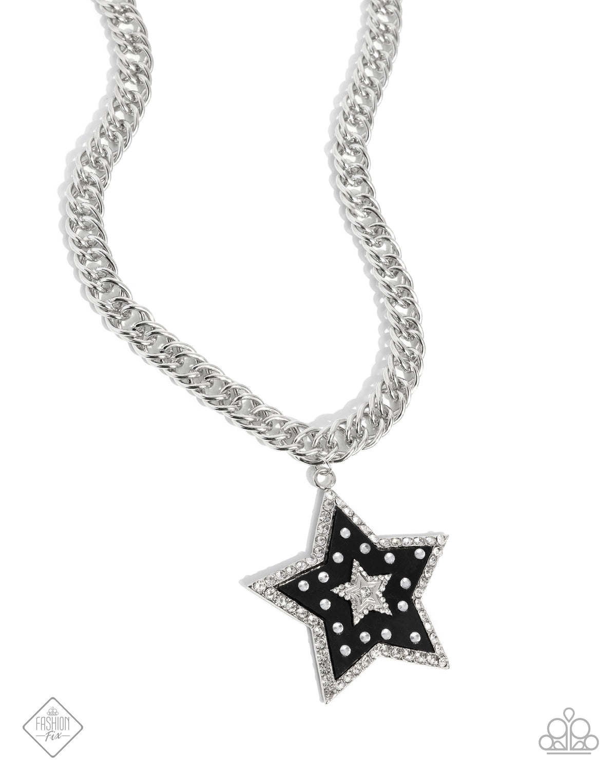 Cosmic Chic Black Necklace