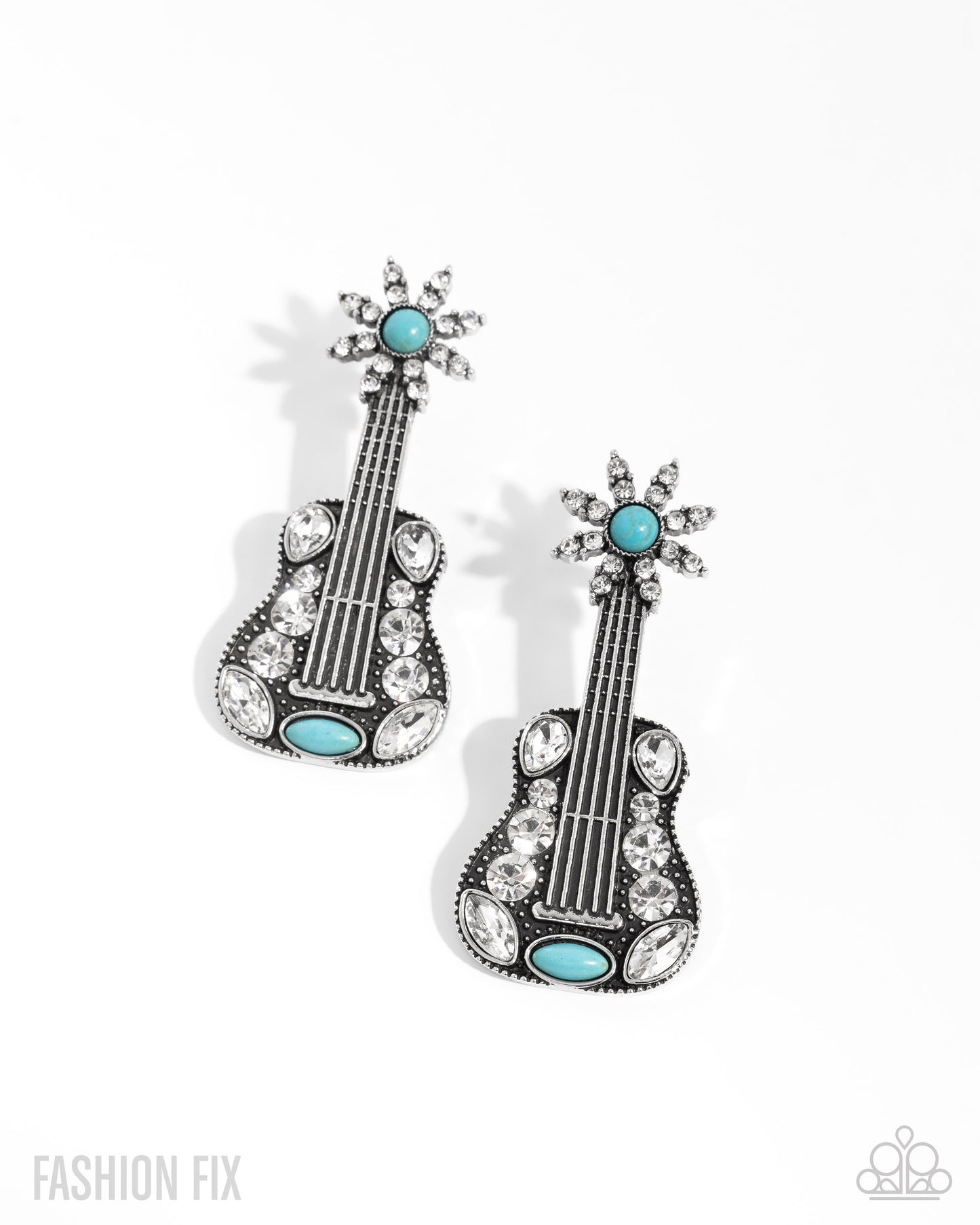 Country Comeback Blue Post Earrings