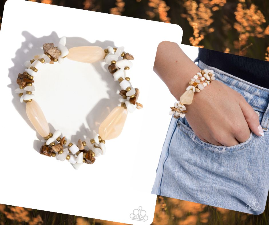 Garden Palette White Bracelet