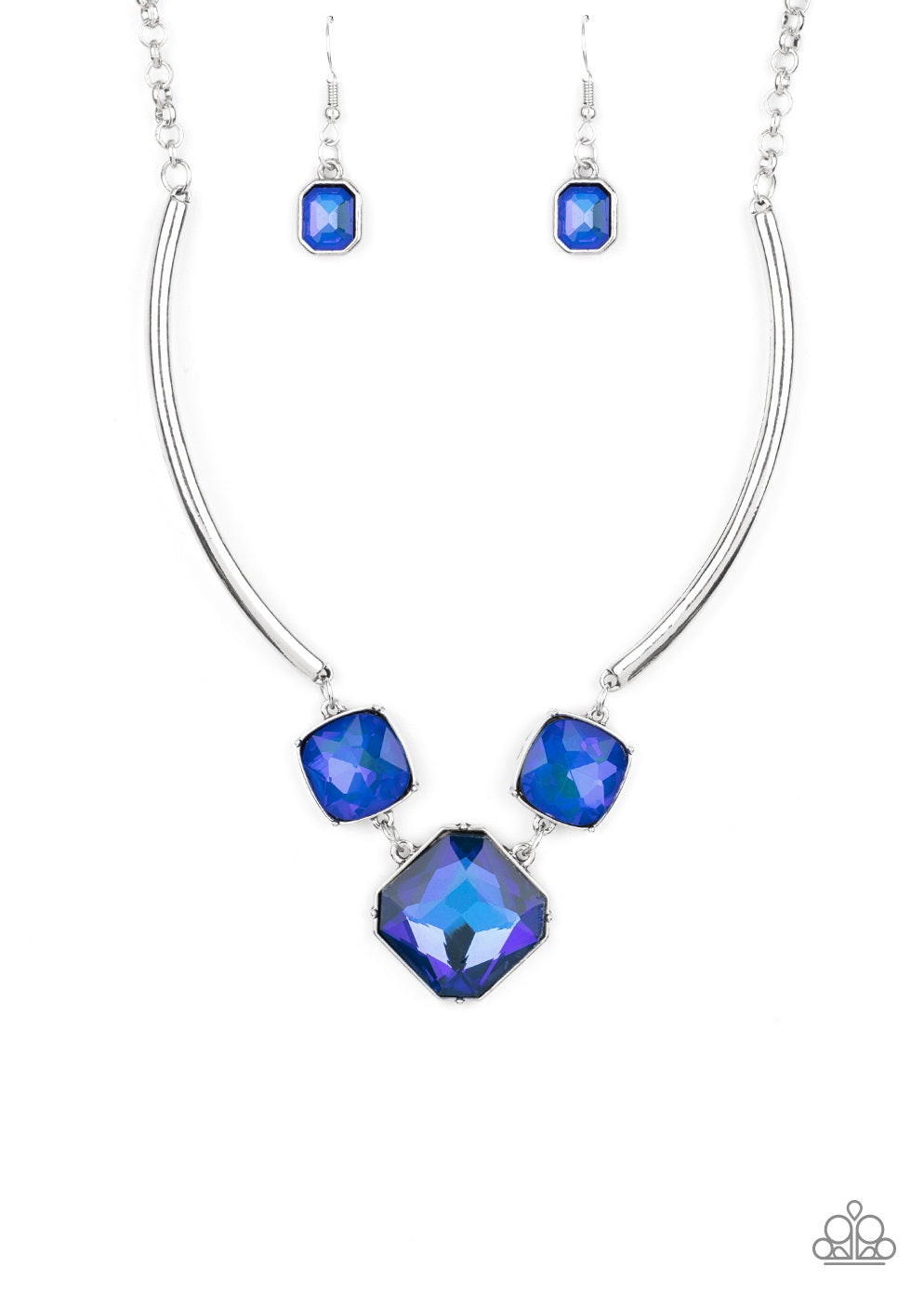 Divine IRIDESCENCE Blue Necklace
