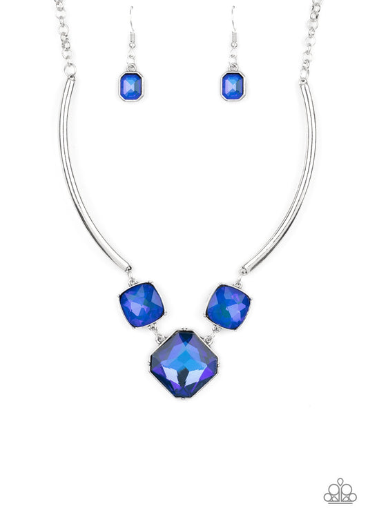 Divine IRIDESCENCE Blue Necklace