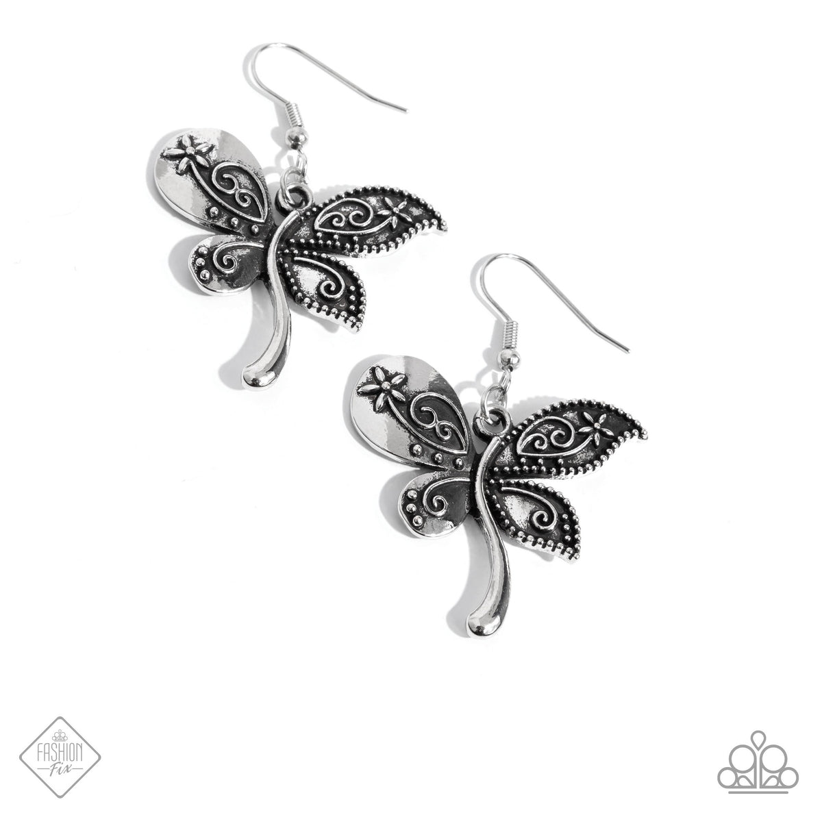 Easy Exhilaration Silver Earrings