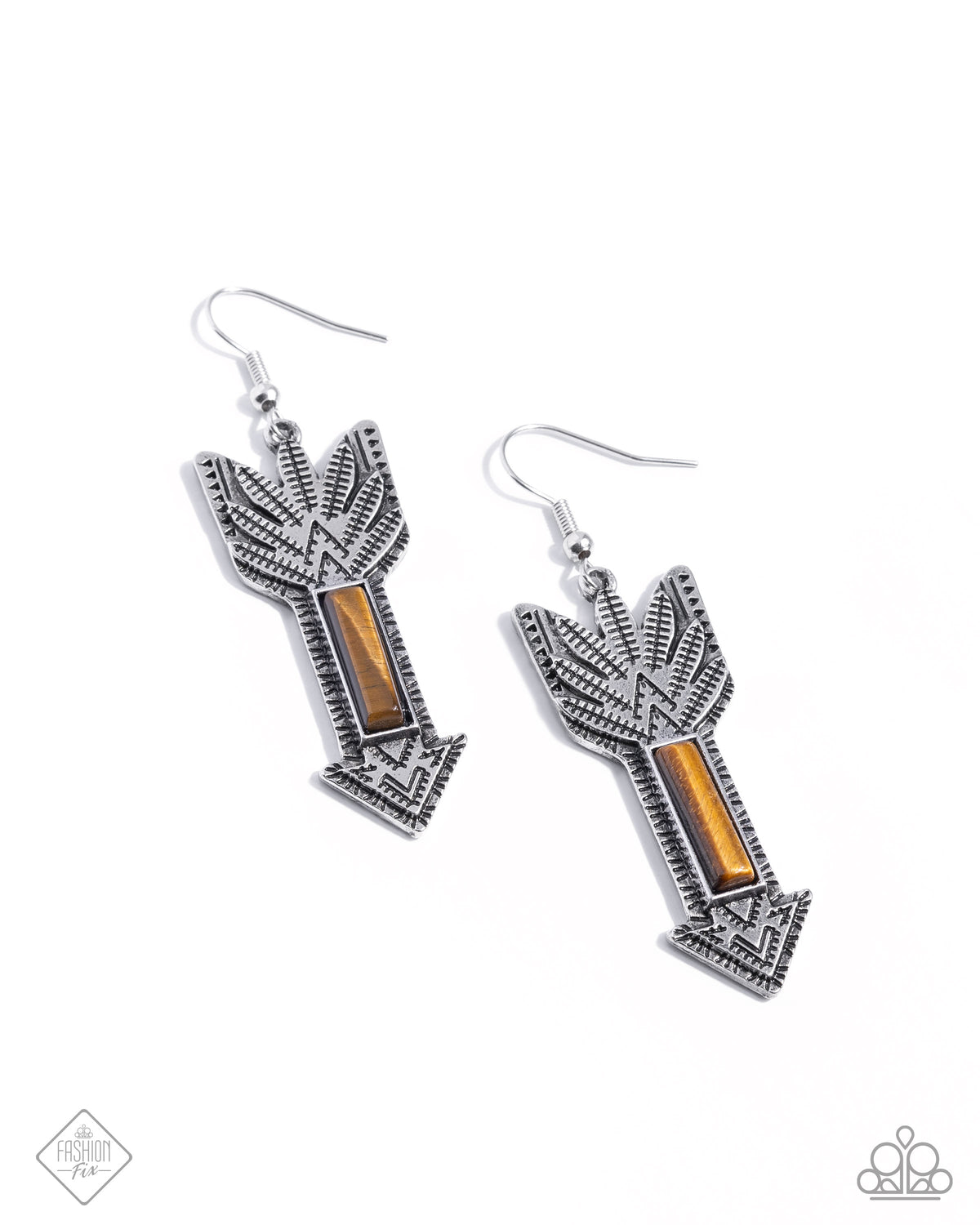 Elemental Exhibit Brown Earrings