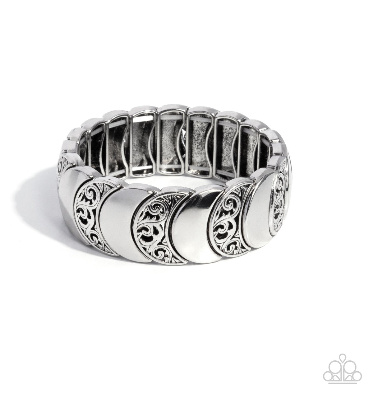 Filigree Flair Silver Bracelet