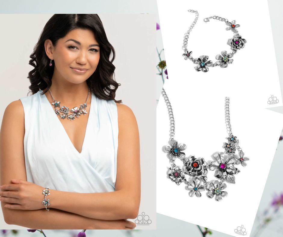 Floral Fluke Multi Bracelet