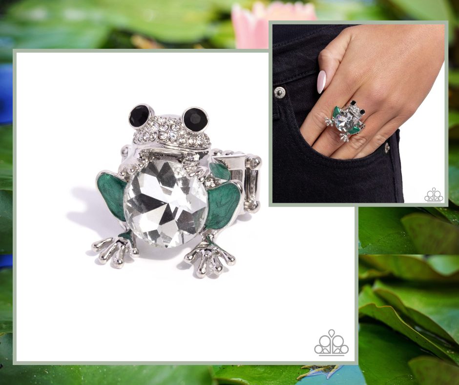 Frog Prince Green Ring