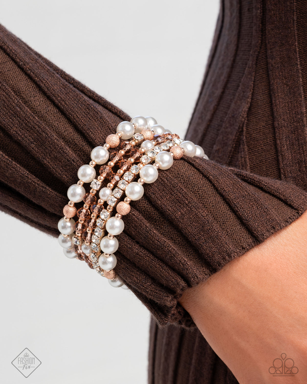 To An Elegant Extent Rose Gold Coil Bracelet