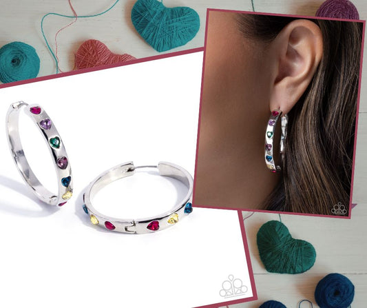 Glistening Grandeur Multi Hinge Hoops