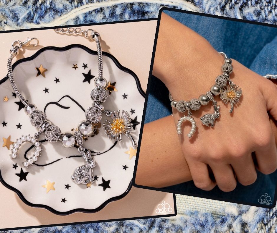 Graceful Godsend White Bracelet
