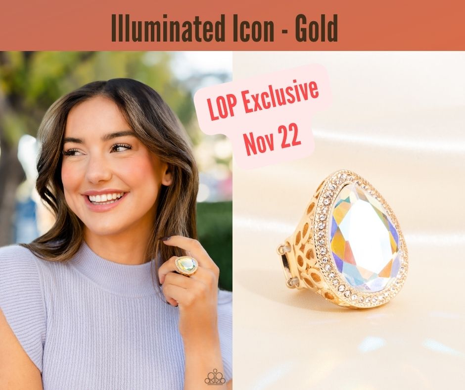 Illuminated Icon Gold Ring