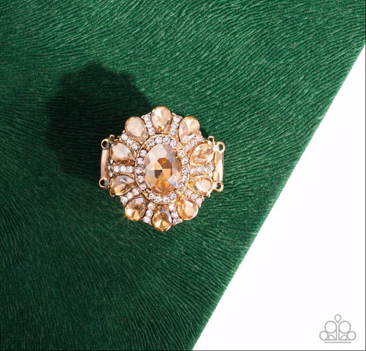 GLIMMER and Spice Gold Ring