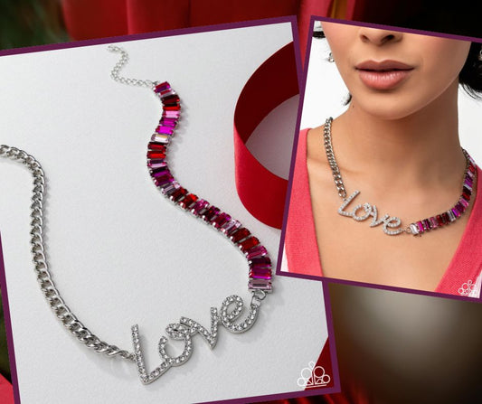 Lovely Contrast Multi Necklace