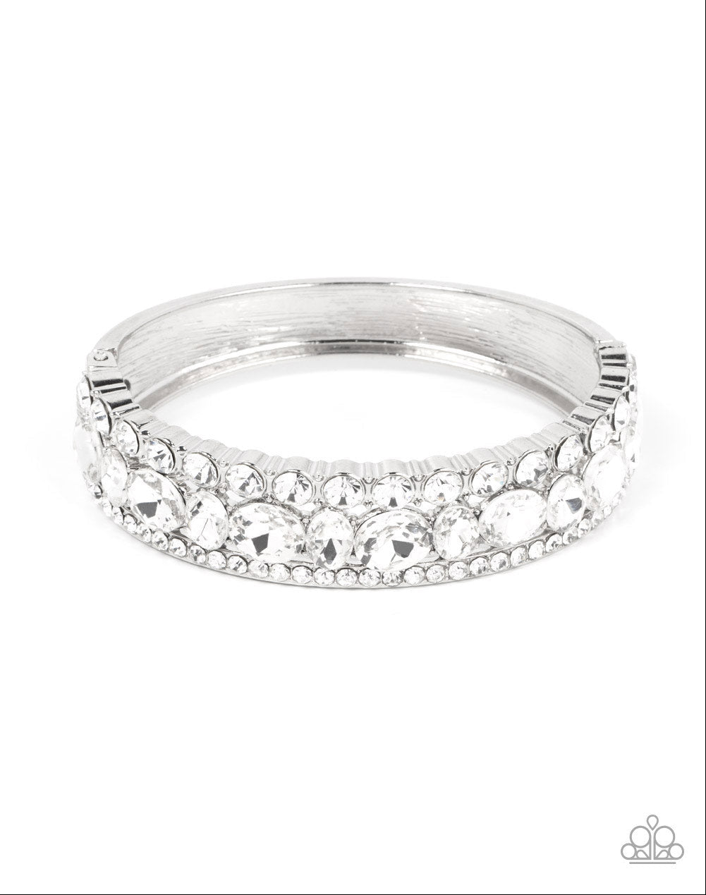 Mega Megawatt White Hinge Bracelet