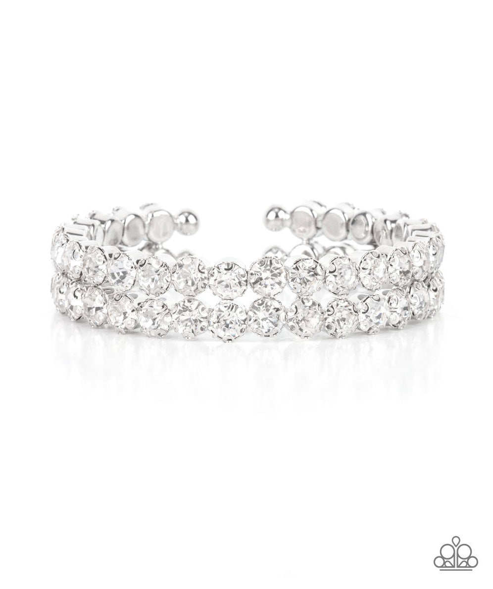 Megawatt Majesty White Bracelet
