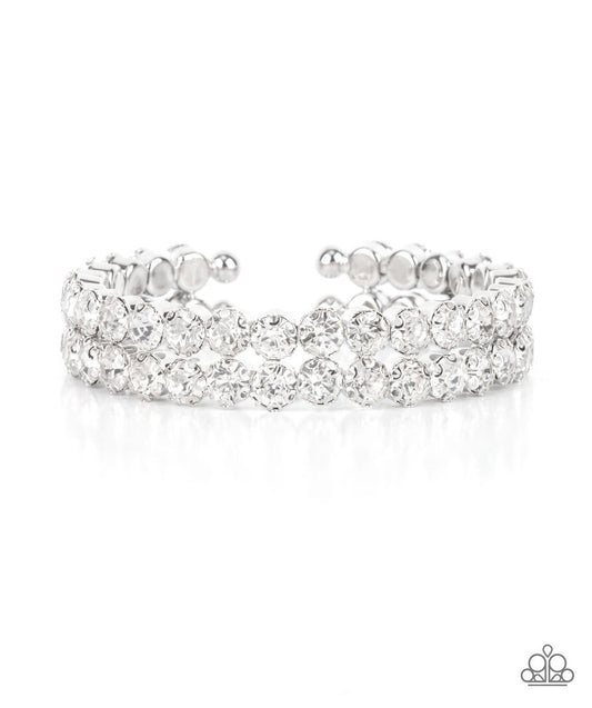 Megawatt Majesty White Bracelet