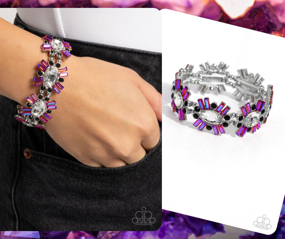 Bewildering Bling Multi Bracelet