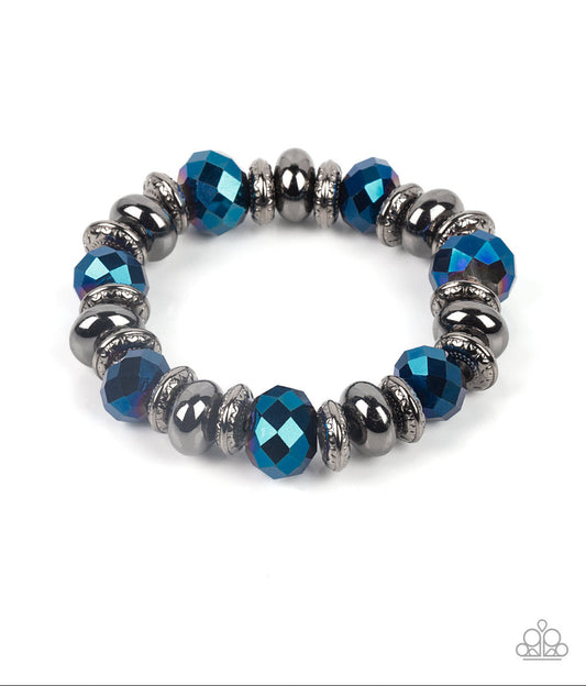 Power Pose Blue Bracelet